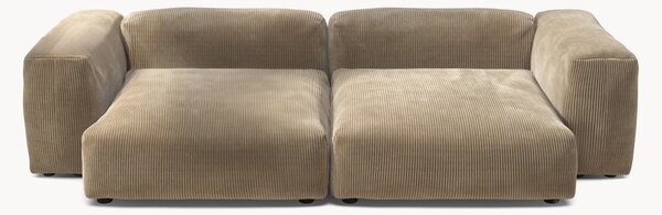 Sofa modułowa ze sztruksu Vetsak (3-osobowa)