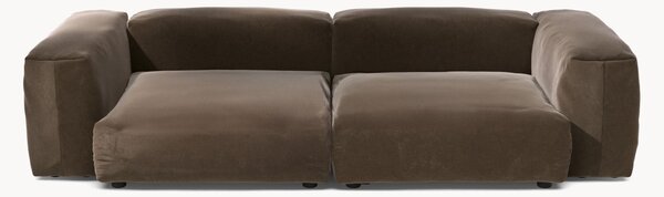 Sofa modułowa z aksamitu Vetsak (3-osobowa)