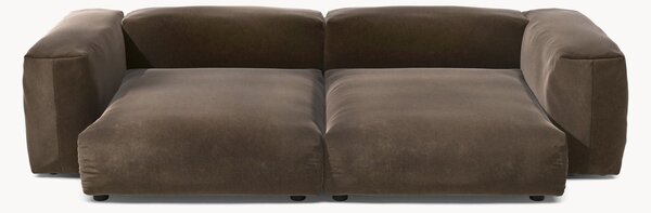 Sofa modułowa z aksamitu Vetsak (3-osobowa)