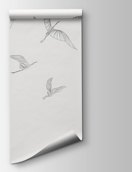 Fototapeta Grupa lecących ptaków, Fototapety Natura, Popularne Fototapety, w00758 - Tapeko.pl