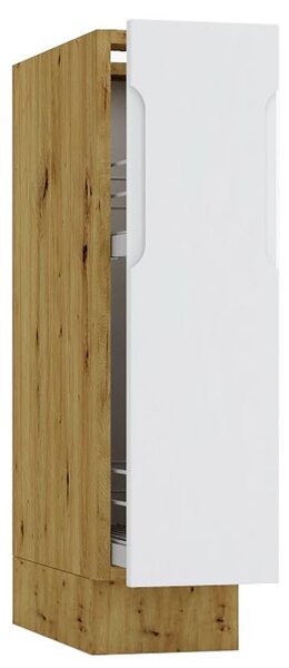 Szafka cargo 20 cm dąb artisan + szary L4-R19