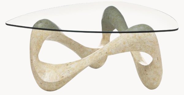 Ręcznie wykonany stolik kawowy Stone Decor