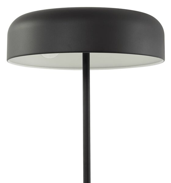 Lampa stojąca Edion Lindby, czarny, salon / jadalnia, metal, nowoczesny