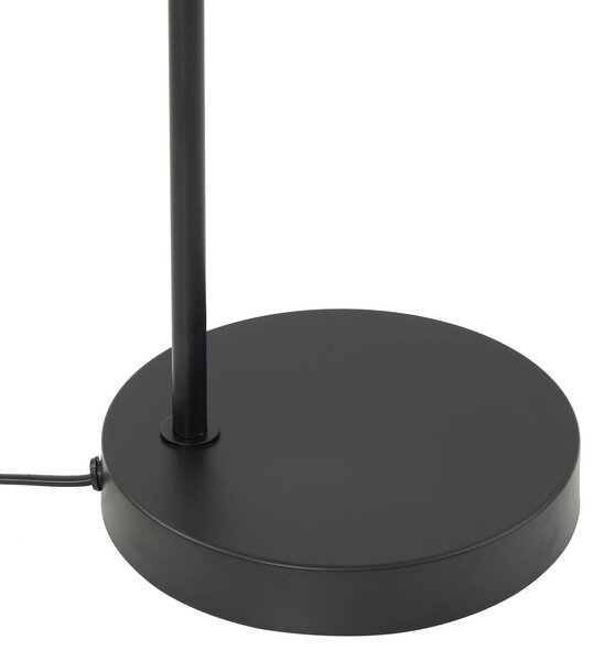 Lampa stojąca Kaida Lindby, czarny, salon / jadalnia, metal, nowoczesny