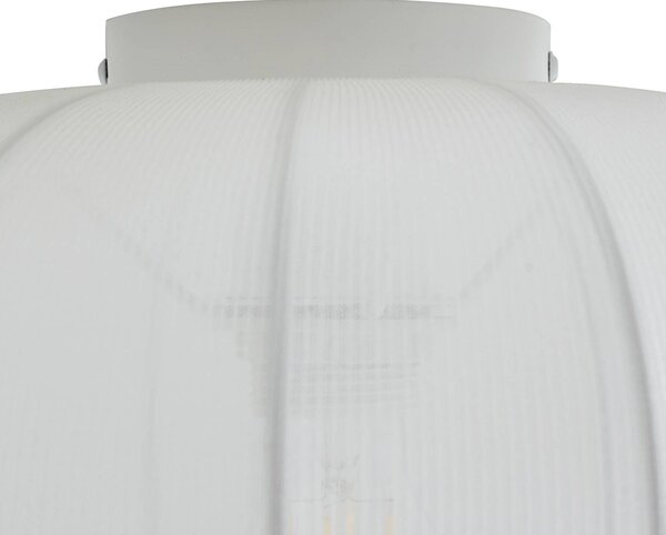 Lampa sufitowa Helin Lindby, możliwość ściemniania, biały / opal, salon / jadalnia, tkanina / materiał / jedwab, skandynawski