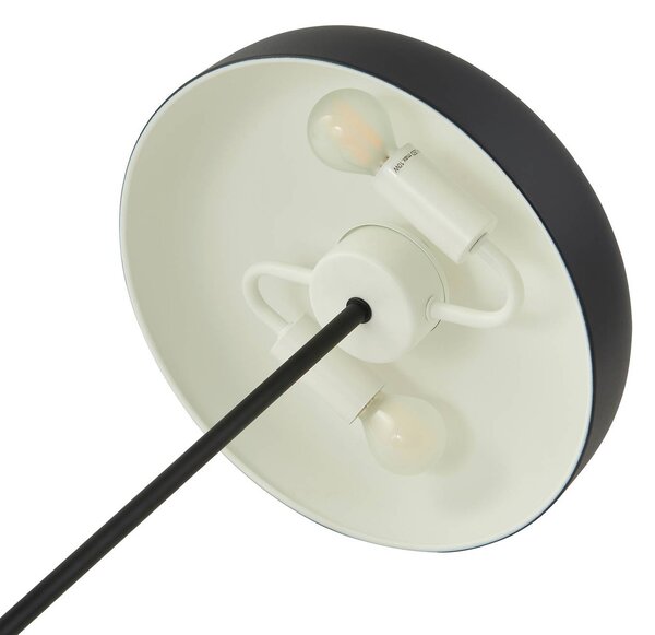 Lampa stołowa Edion Lindby, czarny, salon / jadalnia, metal, nowoczesny