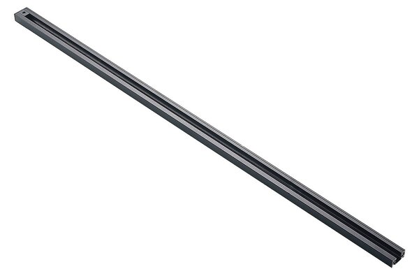 Lindby 1-fazowy system szynowy Linaro, GU10, 10-punktowa, czarny Linaro Lindby, możliwość ściemniania, czarny, przedpokój, metal, nowoczesny