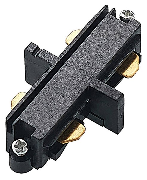 Lindby 1-fazowy system szynowy Linaro, GU10, 10-punktowa, czarny Linaro Lindby, możliwość ściemniania, czarny, przedpokój, metal, nowoczesny