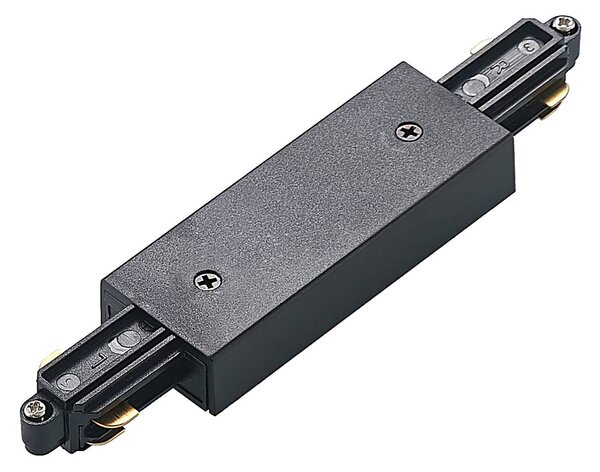 Lindby 1-fazowy system szynowy Linaro, GU10, 14-światłowy, czarny Linaro Lindby, możliwość ściemniania, czarny, salon / jadalnia, aluminium, nowoczesny