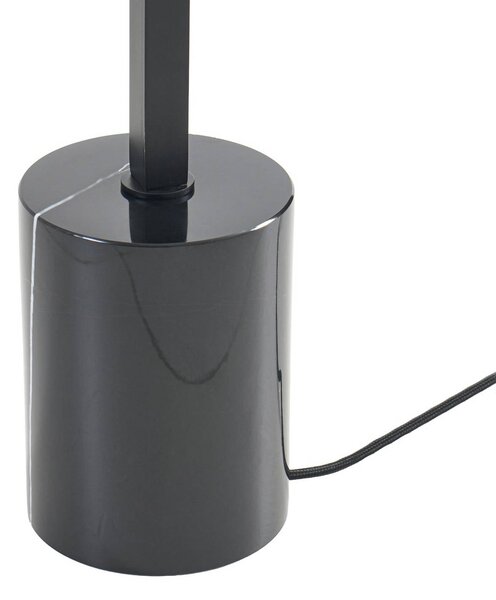Lampa stojąca LED Steve Lucande, możliwość ściemniania, czarny, salon / jadalnia, metal, nowoczesny