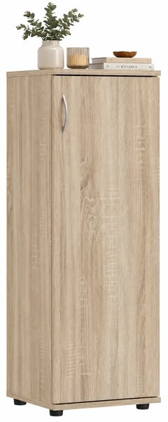 Minimalistyczny regał biurowy dąb sonoma R1-Z23