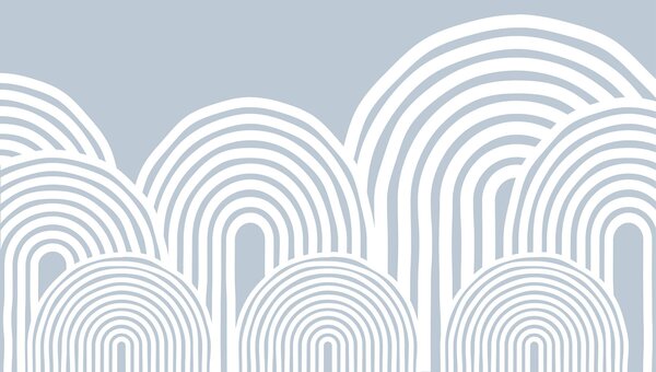 Fototapeta Biało-szare tło z białymi liniami, Fototapety design, Popularne Fototapety, w08037 - Tapeko.pl