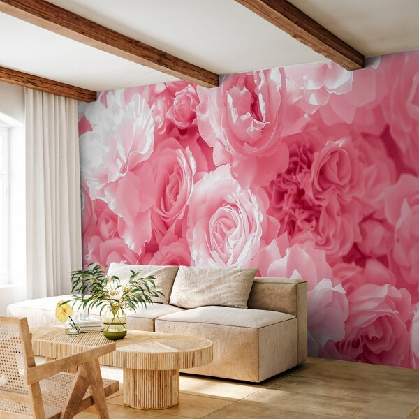 Fototapety Różowe róże, Fototapety Kwiaty, Fototapety Róża, w08061 : Uwalls.pl