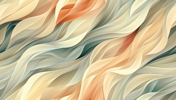 Fototapety Hipnotyzujący abstrakcyjny wzór z delikatnymi pastelowymi falami w, Fototapety 3D, Fototapety 3d geometryczna, w01335v1 : Uwalls.pl