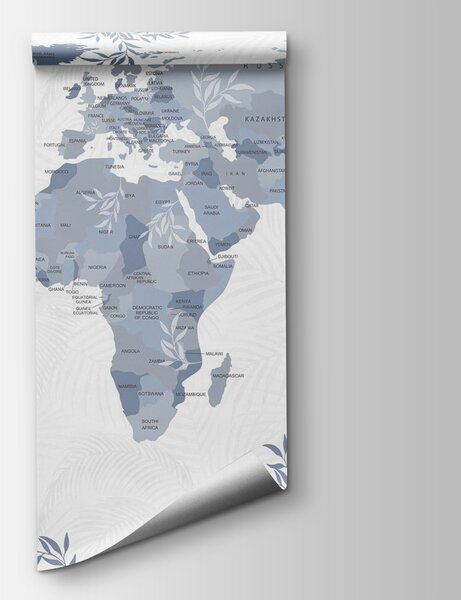 Fototapeta Mapa świata, Fototapety z mapami świata, Popularne Fototapety, w08211v4 - Tapeko.pl