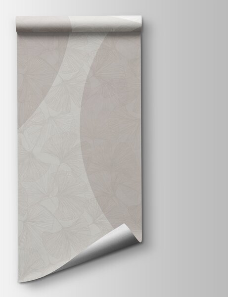 Fototapeta Szare i białe tło z okręgami i liniami, Fototapety 3d liście, Popularne Fototapety, w01465 - Tapeko.pl