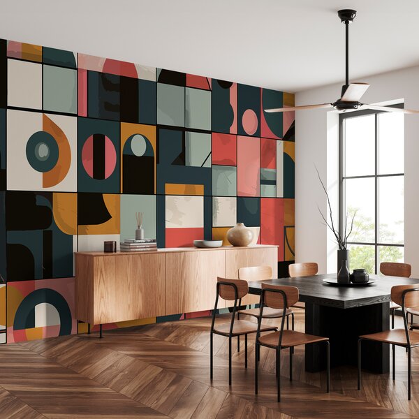 Fototapety Styl Bahaus, Fototapety Abstrakcja, w01075 : Uwalls.pl