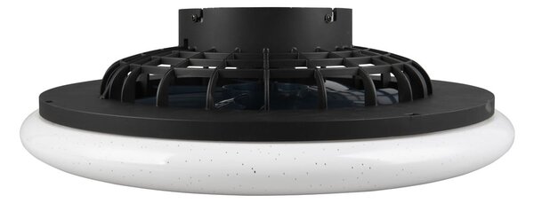 Lampa sufitowa LED w kolorze matowej czerni Stralsund – Reality