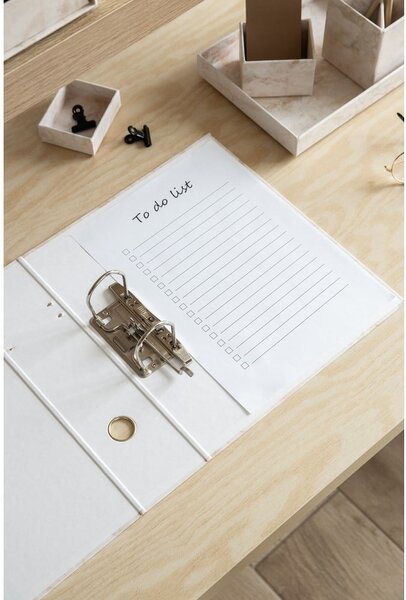 Kartonowy organizer na dokumenty Archie Paper Laminate – Bigso