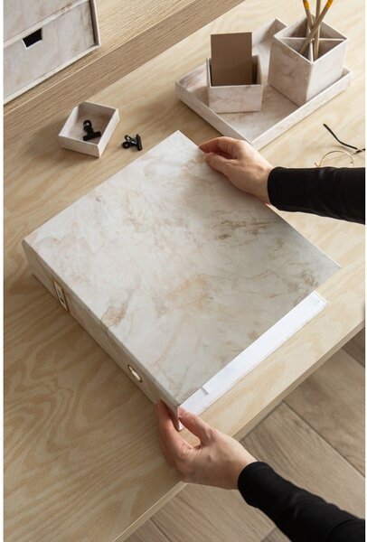 Kartonowy organizer na dokumenty Archie Paper Laminate – Bigso