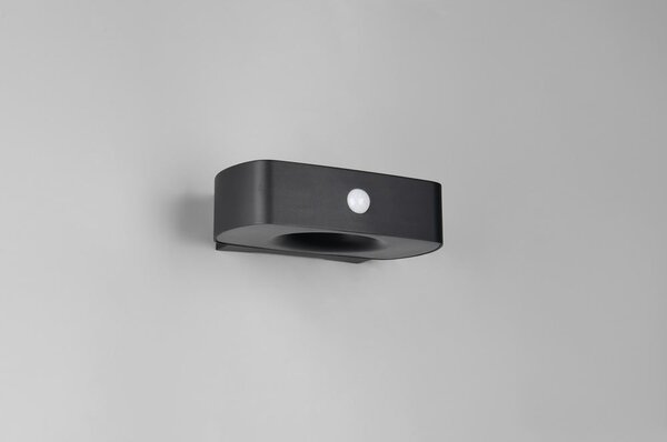 Zewnętrzna solarna lampa ścienna LED (wysokość 6 cm) Bilbao – Reality