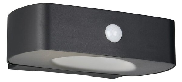 Zewnętrzna solarna lampa ścienna LED (wysokość 6 cm) Bilbao – Reality