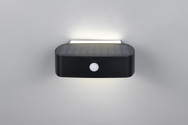 Zewnętrzna solarna lampa ścienna LED (wysokość 6 cm) Bilbao – Reality