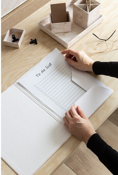 Kartonowy organizer na dokumenty Paulina Paper Laminate A4 – Bigso