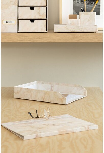 Kartonowy organizer na dokumenty Paulina Paper Laminate A4 – Bigso