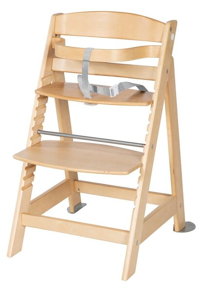 Jasnozielono-naturalne krzesełko do karmienia Style Born Up 2in1 – Roba