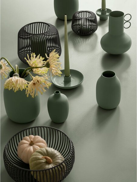 Szałwiowy metalowy wazon (wysokość 20 cm) Loha – Blomus
