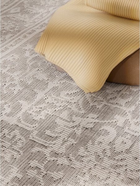 Dywan odpowiedni na zewnątrz w szaro-śmietankowym kolorze 160x230 cm Duet Kona – NORTHRUGS
