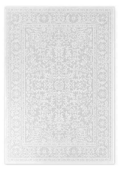 Dywan odpowiedni na zewnątrz w szaro-śmietankowym kolorze 160x230 cm Duet Kona – NORTHRUGS