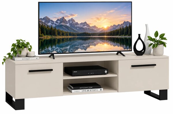 Kaszmirowa niska szafka RTV 120 cm T2-S36