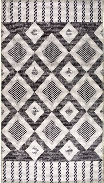 Szary dywan odpowiedni do prania 150x80 cm – Vitaus