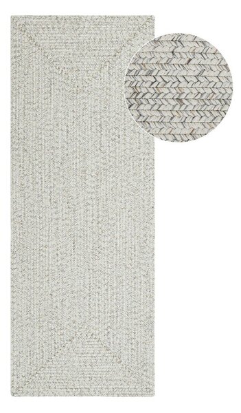 Białobeżowy chodnik odpowiedni na zewnątrz 200x80 cm – NORTHRUGS