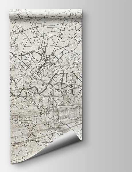 Fototapeta Mapa miasta, Fototapety z mapami świata, Popularne Fototapety, w01698 - Tapeko.pl