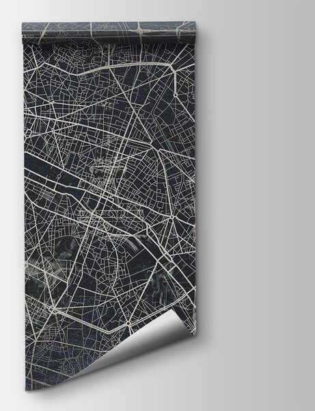 Fototapeta Mapa miasta, Fototapety z mapami świata, Popularne Fototapety, w01697v1 - Tapeko.pl