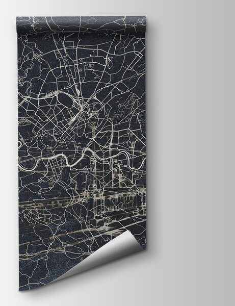Fototapeta Mapa miasta, Fototapety z mapami świata, Popularne Fototapety, w01698v1 - Tapeko.pl