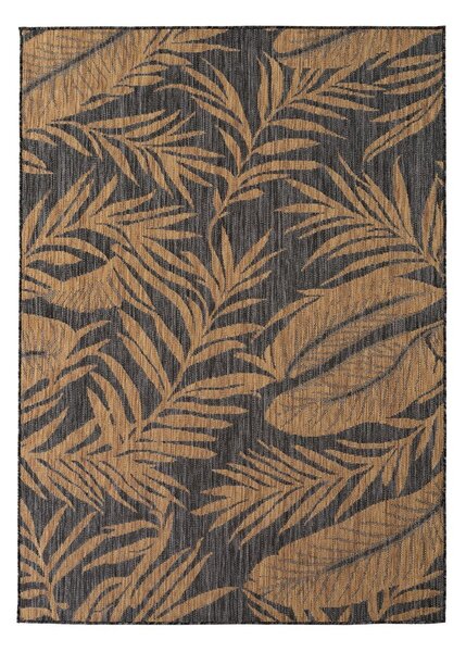 Czarny/brązowy dywan odpowiedni na zewnątrz 120x170 cm Mira 1451 – Ayyildiz Carpets