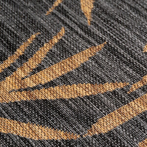 Czarny/brązowy dywan odpowiedni na zewnątrz 120x170 cm Mira 1451 – Ayyildiz Carpets