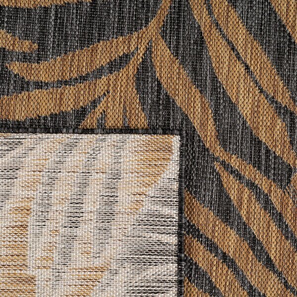 Czarny/brązowy dywan odpowiedni na zewnątrz 120x170 cm Mira 1451 – Ayyildiz Carpets