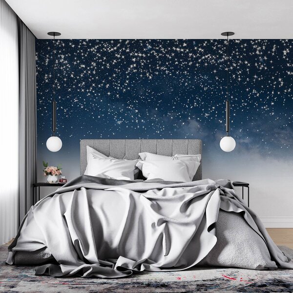Fototapety Rozgwieżdżone nocne niebo, miękki gradient, kosmos, konstelacje, Fototapety Kosmos, w01797v1 : Uwalls.pl