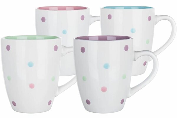 Banquet Kubek ceramiczny Punto 370 ml, 4 szt