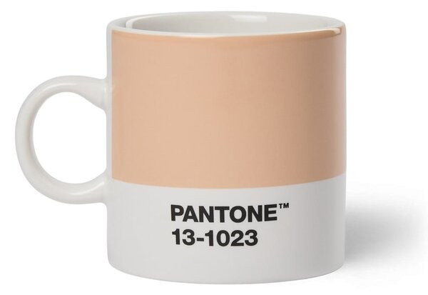 Pomarańczowy ceramiczny kubek na espresso 120 ml Peach Fuzz 13-1023 – Pantone