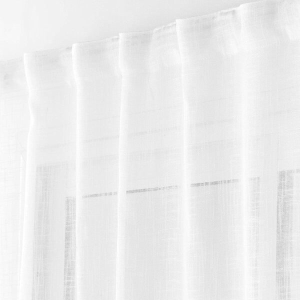 Biała firanka 140x240 cm Haltona – douceur d'intérieur