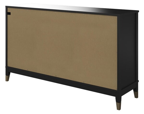 Czarna komoda 144x85x41 cm Westerleigh – Støraa