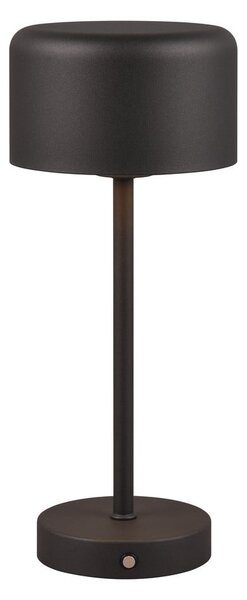 Lampa stołowa LED w kolorze matowej czerni ze ściemniaczem (wys. 30 cm) Jeff – Reality