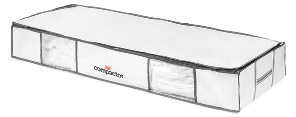 Tekstylny/plastikowy pojemnik pod łóżko próżniowy 105x45x15,5 cm Life – Compactor