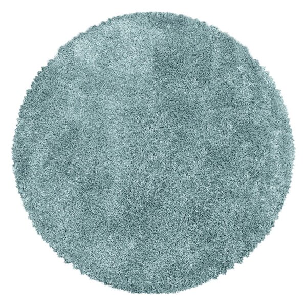 Niebieski okrągły dywan ø 80 cm Fluffy – Ayyildiz Carpets